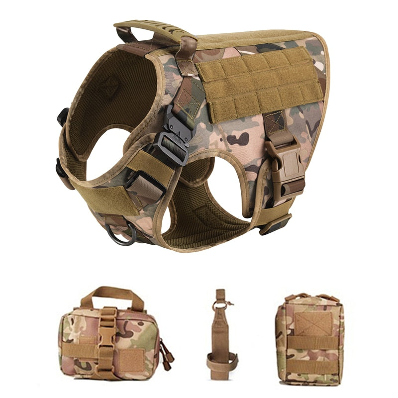 Tactical dog harness - for intensive training and activities