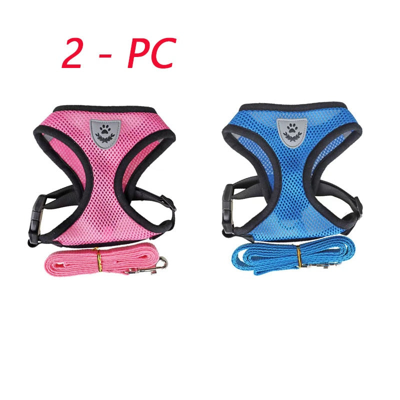 Pack 2 Harnesses for cats and small dogs