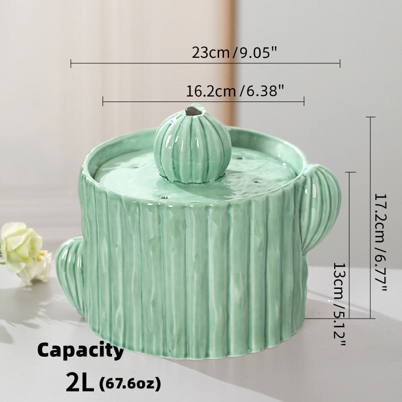 Ceramic fountain 2 L superior quality