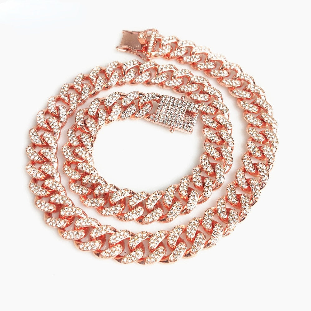 Luxury rhinestone necklace - Custom-made - Seen on Tiktok