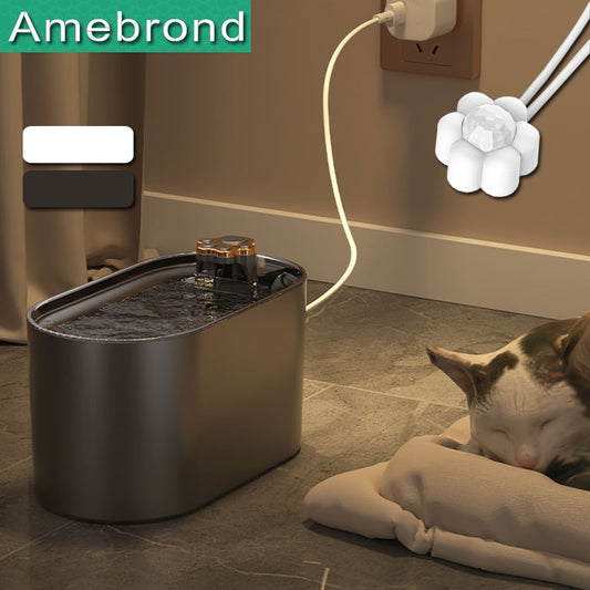Fountain with automatic flow 3 liter - Intelligent fountain - plastic food
