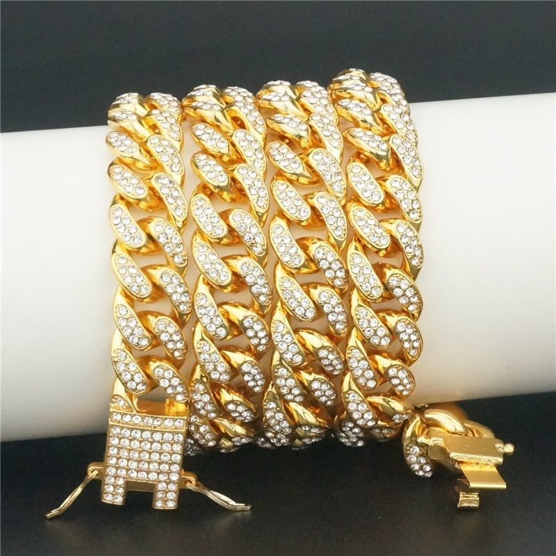 Luxury rhinestone necklace - Custom-made - Seen on Tiktok