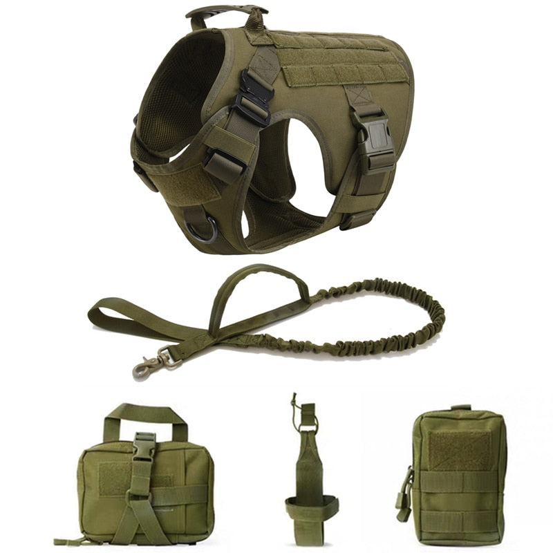 Tactical dog harness - for intensive training and activities