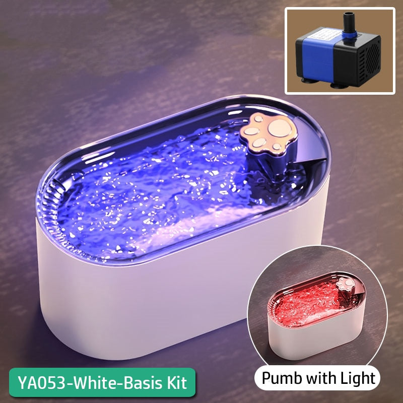 Fountain with automatic flow 3 liter - Intelligent fountain - plastic food