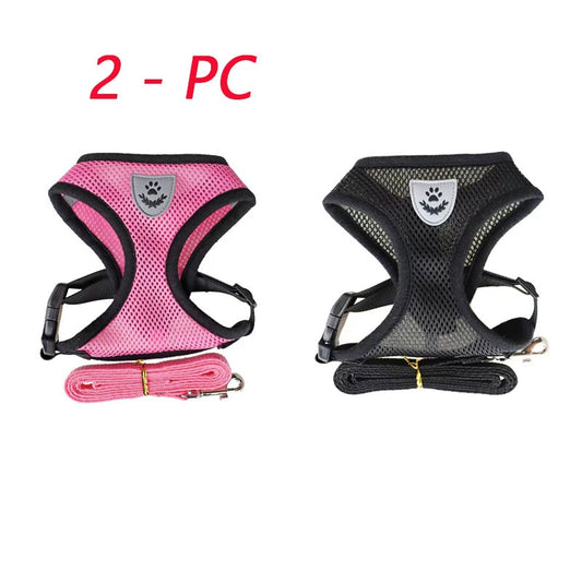 Pack 2 Harnesses for cats and small dogs
