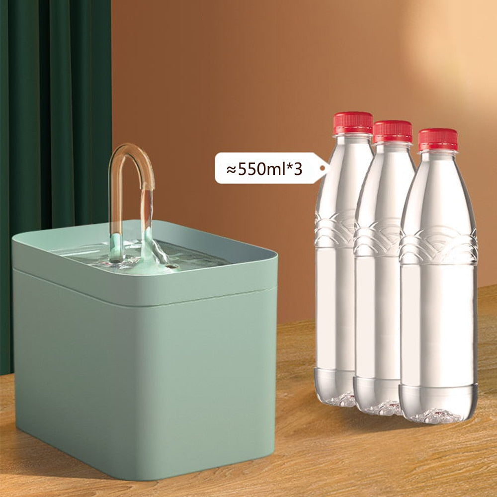 Flowing fountain - food grade plastic - 1.5 L