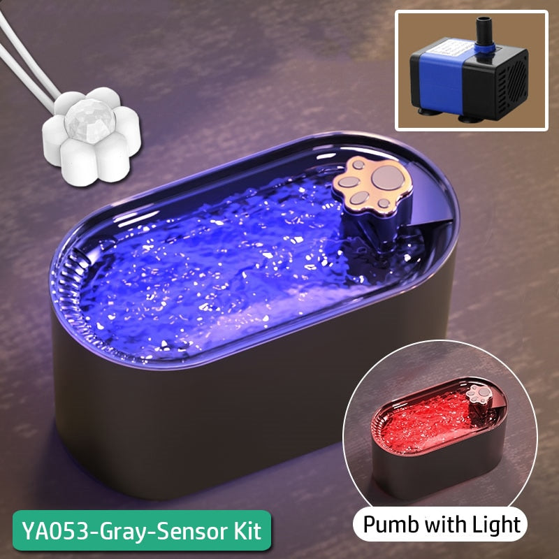 Fountain with automatic flow 3 liter - Intelligent fountain - plastic food