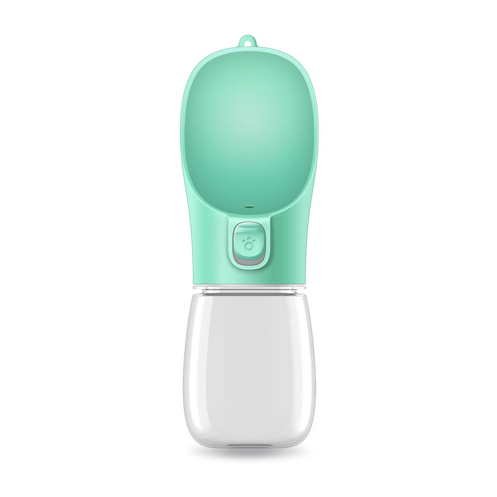 Portable dog water bottle - plastic