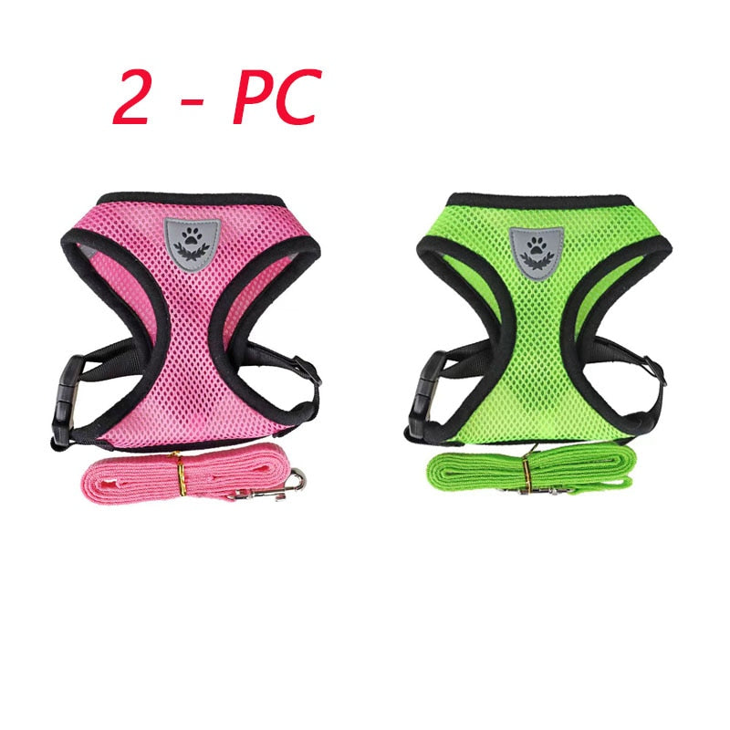 Pack 2 Harnesses for cats and small dogs