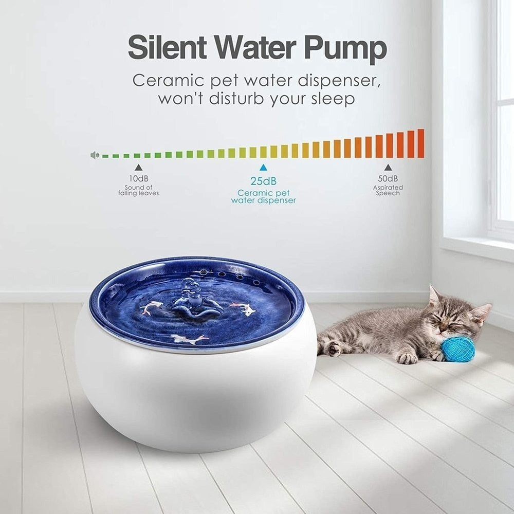 Whirlpool fountain - Ceramic - 1.5 liters