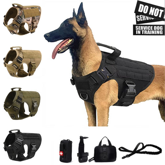 Tactical dog harness - for intensive training and activities