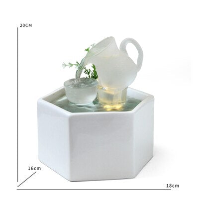 Water fountain for cats and small dogs - 1.2L - fun design