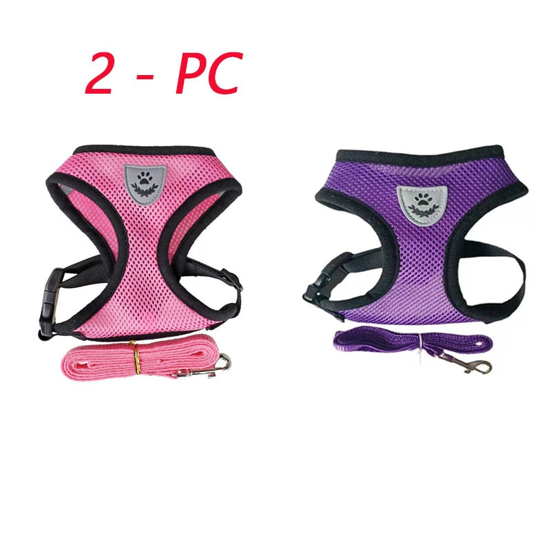 Pack 2 Harnesses for cats and small dogs