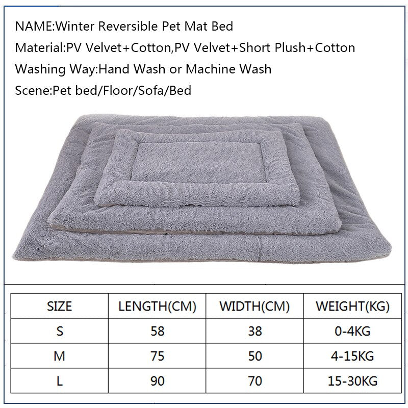 Comfortable dog and cat mattress for all seasons