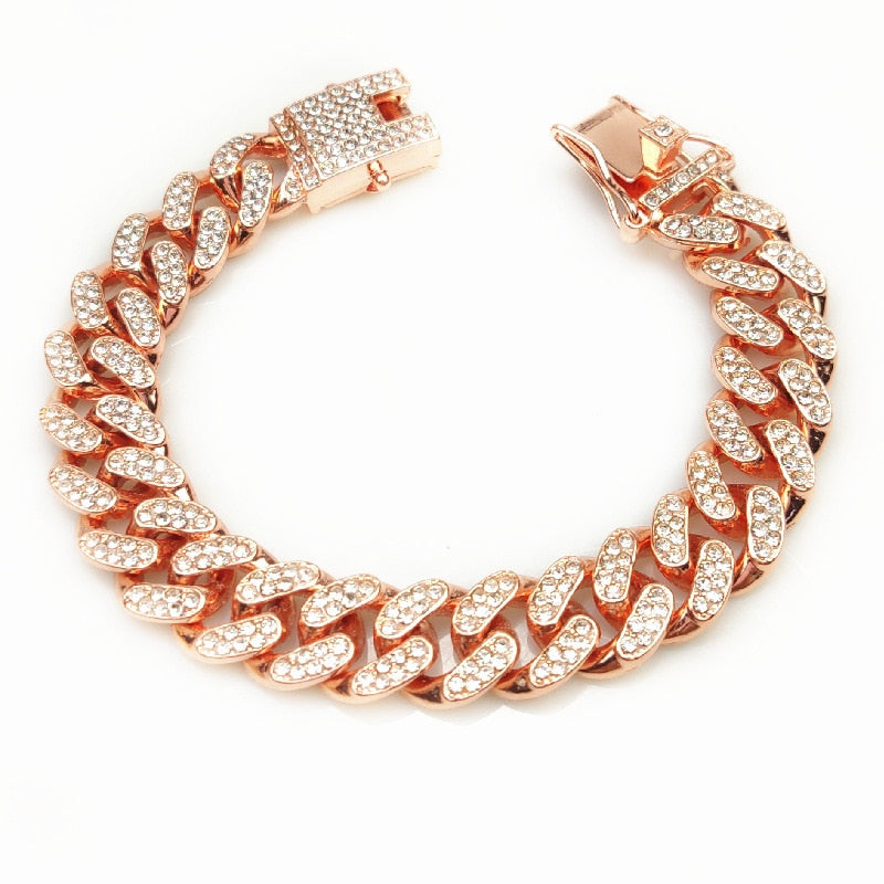 Luxury rhinestone necklace - Custom-made - Seen on Tiktok