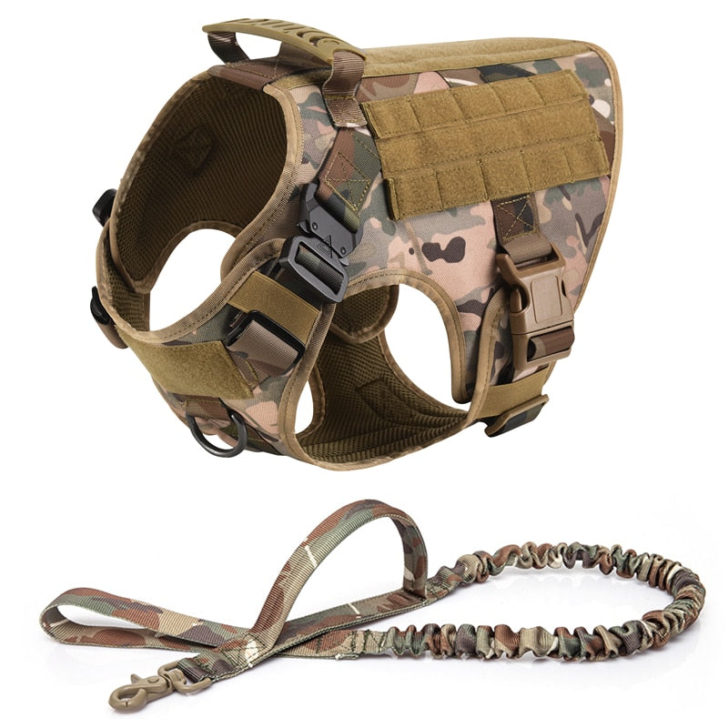 Tactical dog harness - for intensive training and activities