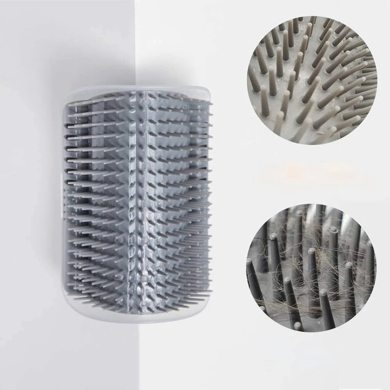 Brosse Auto-Brossage pour Chats - Massage & Peigne à Chatouilles