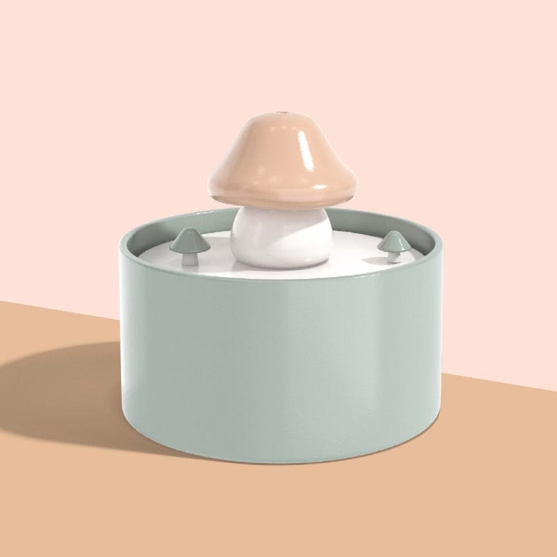 Water fountain 1.5L - mushroom design - ceramic - ultra silent