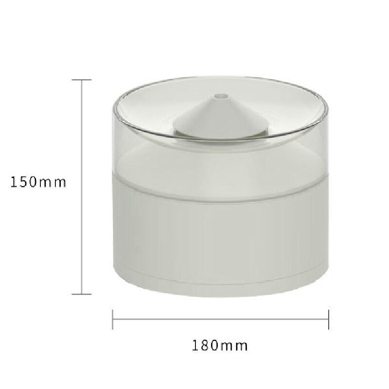 Whirlpool fountain – Automatic – Elegant Design - food-grade plastic