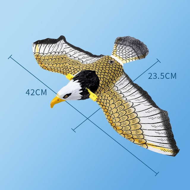 Jouet Interactif pour Chat en forme d'Oiseau Volant