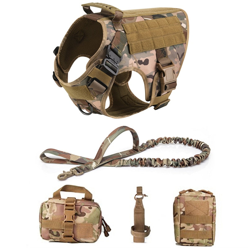 Tactical dog harness - for intensive training and activities